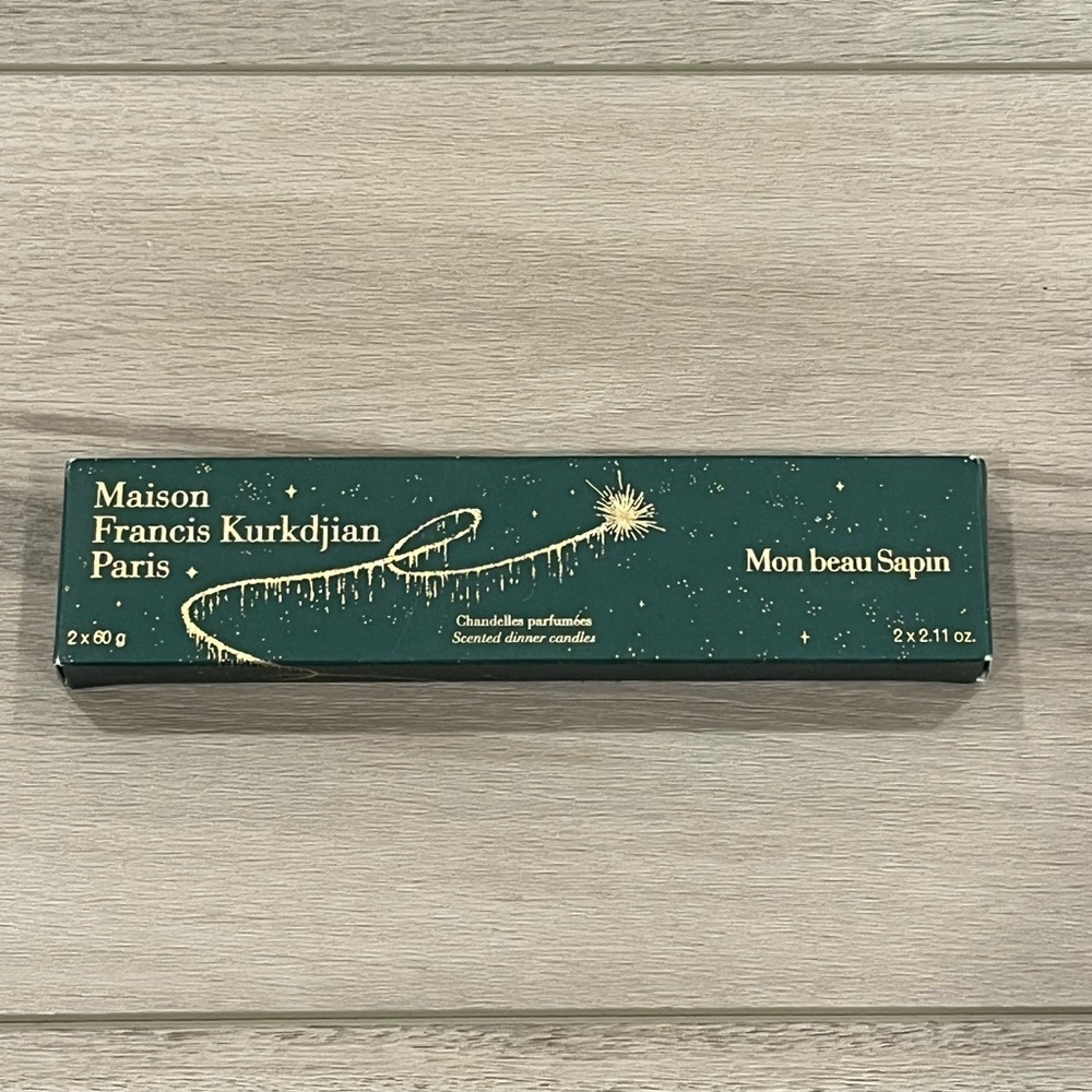 Maison Francis KurkdjianMon Beau Sapin Scented Dinner Candles Set Of 2